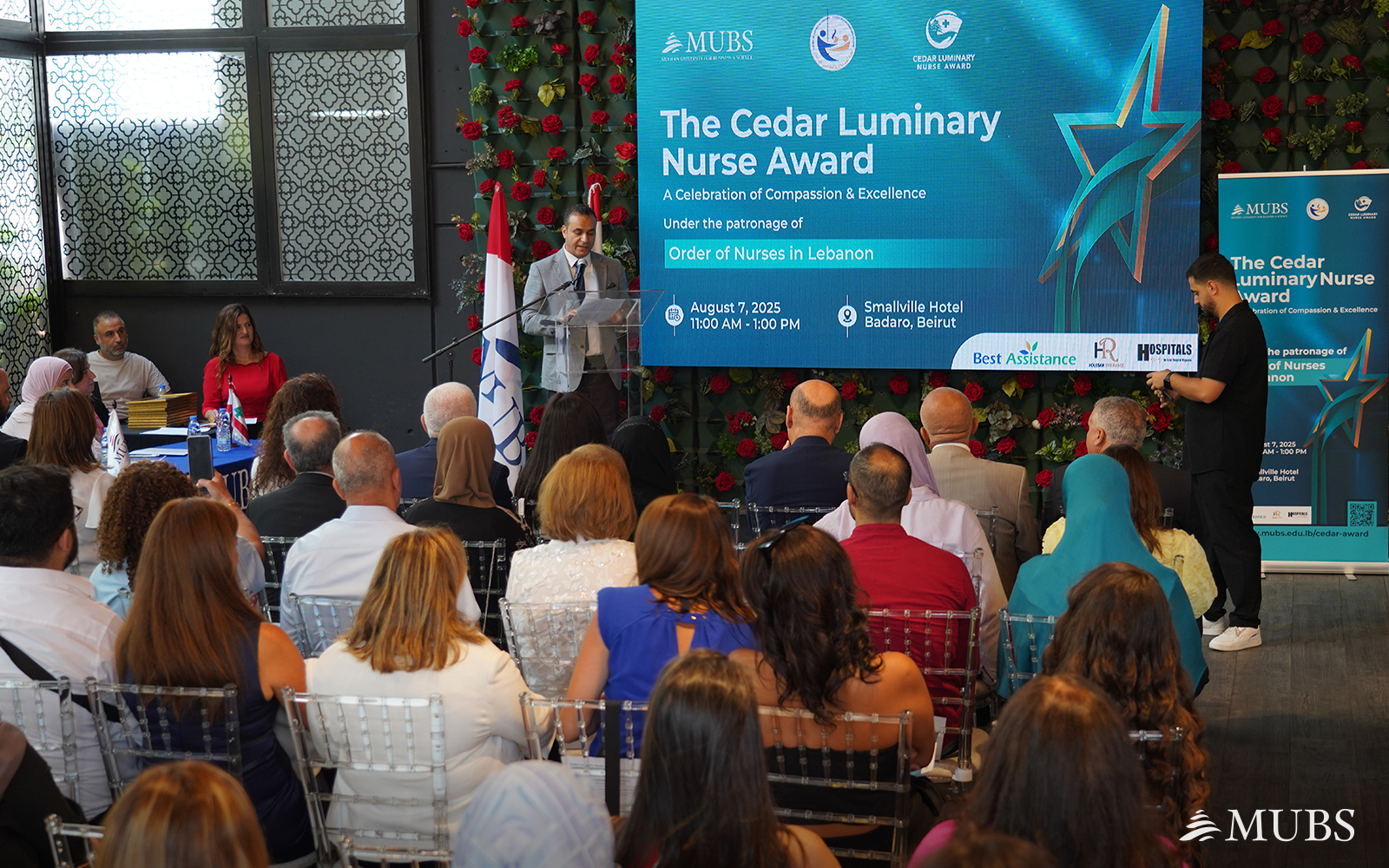 MUBS Honors Lebanon's Nursing Community at Cedar Luminary Nurse Award Ceremony